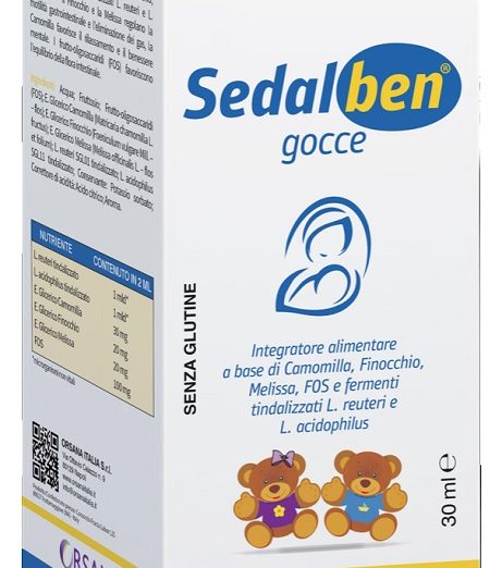 SEDALBEN GOCCE 30ML FRUTTI BOS